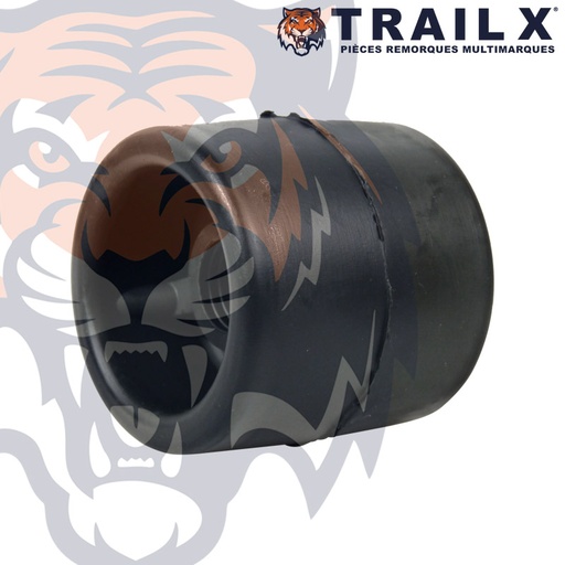 [NA201-N] GALET S 75X75 AL22 - CAOUT. NOIR