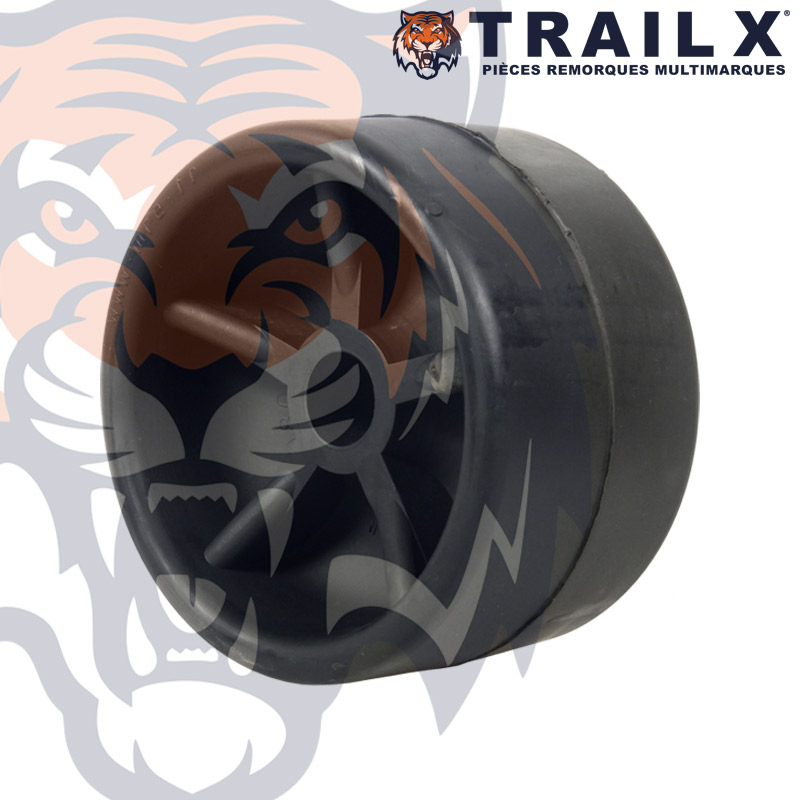 GALET M 120X75 AL22 - CAOUT. NOIR