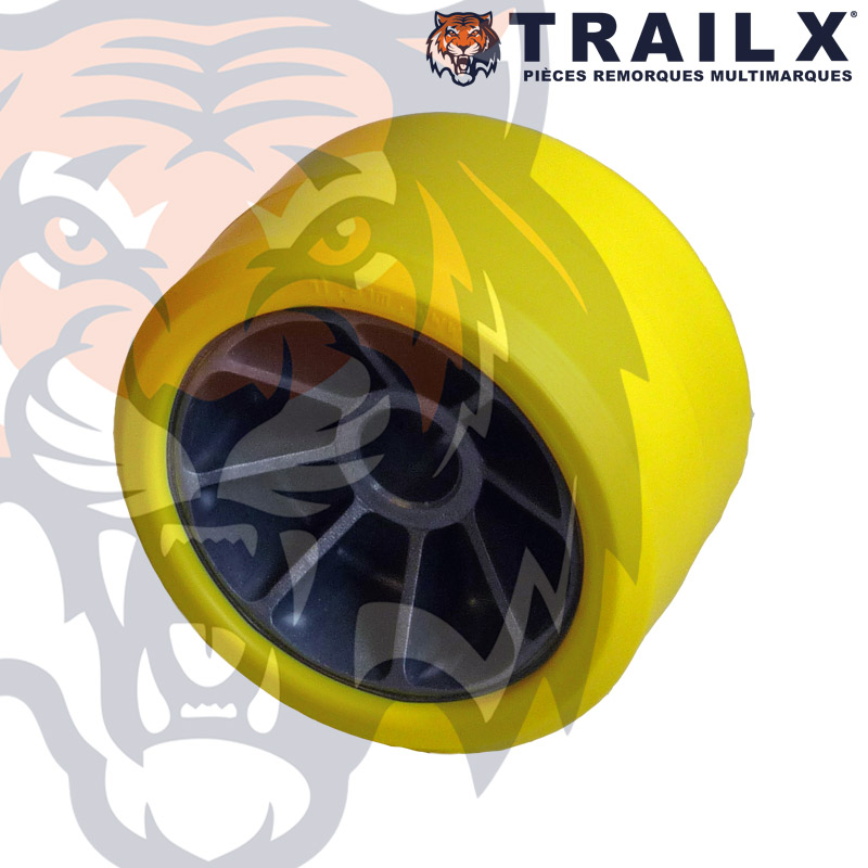 GALET BI-MAT. 120X75 AL21 - JAUNE/GRIS