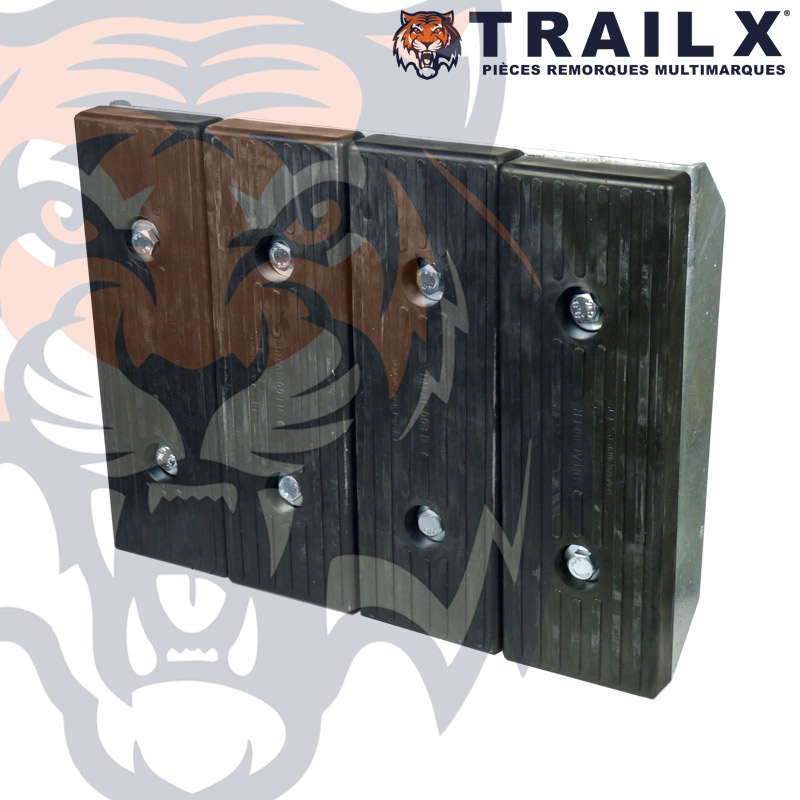 ENS. 4 PATINS M2 + SUP. 4M PARA - NOIR