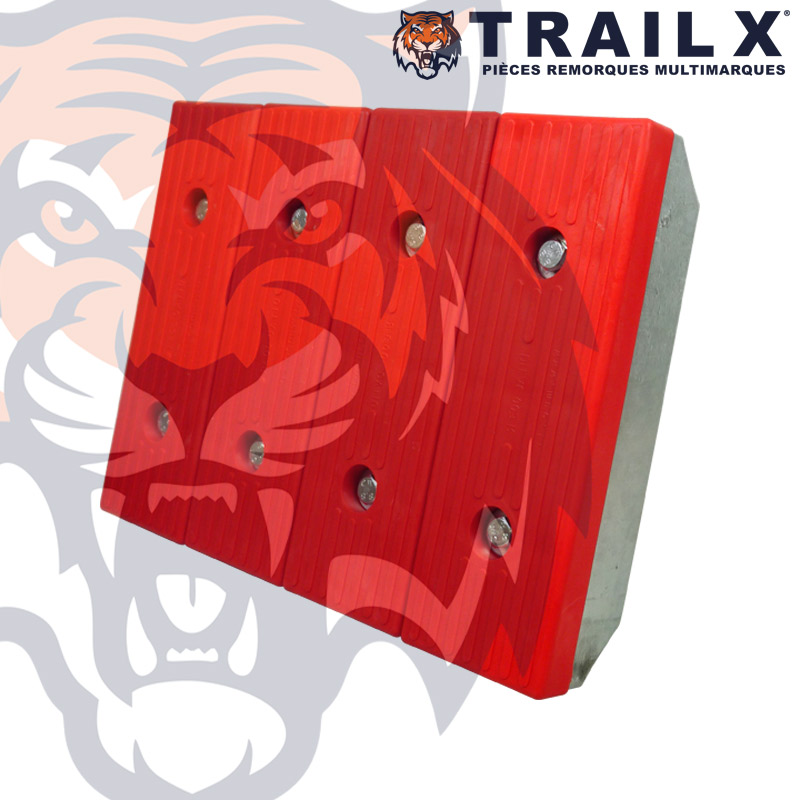 ENS. 4 PATINS M2 + SUP. 4M PARA - ROUGE