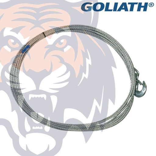 [WA110-D] CABLE TREUIL GOLIATH 8MM X 10M
