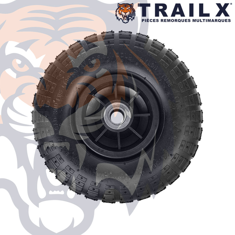 GALET RJ PNEU 260X85MM - JTE PLASTIQUE