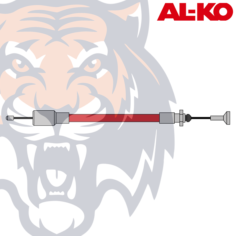 CABLE FREIN ALKO LONG LIFE - 530/726MM
