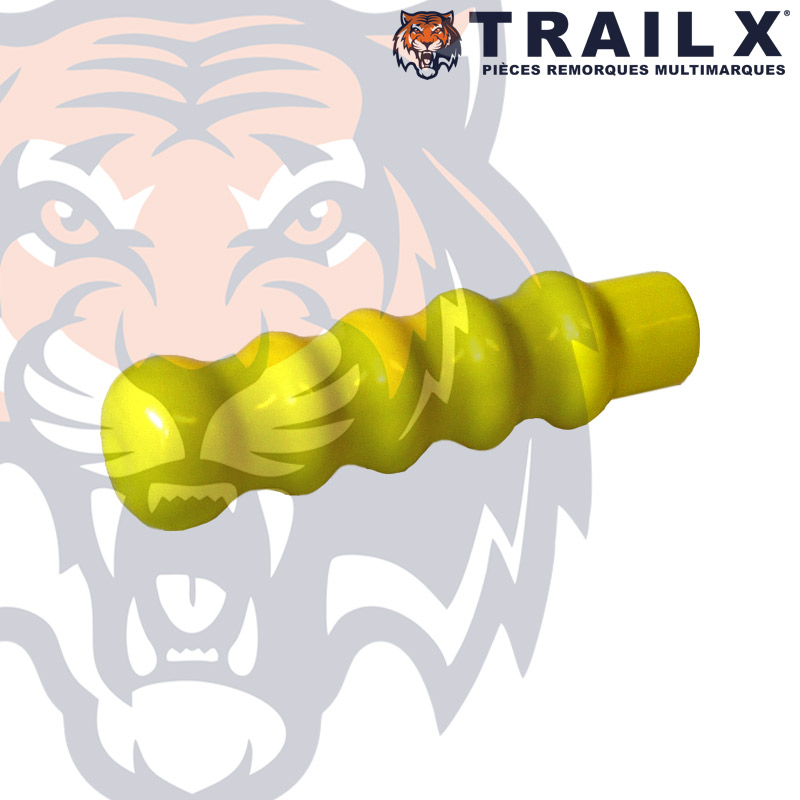 POIGNEE - D20 JAUNE CANNELEE