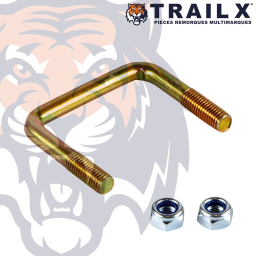 [AS003-60X30E] BRIDE LARGE - 60X30 + ÉCROUS FREIN M10