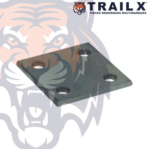 [AS020-30X30] PLAQUETTE 4 TROUS - 30X30