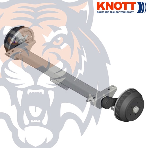 [TR115-1800+470-5T112] ESSIEU KNOTT AF VGB18MV 1800KG - EAB 1800/VOIE 2270 - 5T112